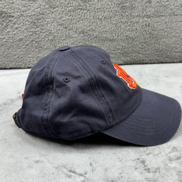 Auburn Tigers Baseball Cap Mens OSFA Navy Blue Excellent Embroidered Dad Hat - Picture 6 of 10